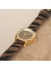 Oozoo Analog-Armbanduhr Oozoo Timepieces bronze, schwarz groß (ca. 40mm)