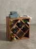 KADIMA DESIGN Weinregal WL5.673 Massivholz 40x40x25cm Holzregal 8
