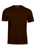 Cotton Prime® T-Shirt Basic O-Neck in Braun