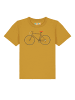 wat? Apparel T-Shirt Fahrrad in Ocker