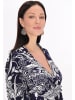 Albee Women Dress in Navy Offwhite