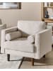 Beliani 3-tlg Sessel NURMO in Beige/Braun