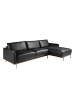 Angel Cerdá Chaise longue Sofa 6197 in Schwarz / Stahl