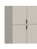 Inn.Furn Garderobe Set in kaschmir 152 cm, Garderobenschrank mit viel Stauraum