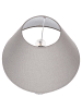 Beliani Tischleuchten AGEFET in Grau/Beige - (W) 35 x (H) 49 x (L) 35 cm