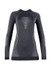 UYN Pullover W CASHMERE SHINY 2.0 UW SHIRT LONG SLEEVE ROUND NECK in Silber