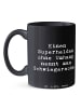 Mr. & Mrs. Panda Kaffeetasse Spruch Held Schwiegersohn mit Spruch in Schwarz