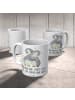 Mr. & Mrs. Panda Teetasse Eheversprechen für immer mit Spruch in Weiß