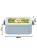 Mr. & Mrs. Panda MEPAL Bentobox Spiegelei Ei Design ohne Spruch in Blau Pastell