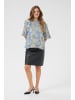 CULTURE Langarm-Bluse CUfloi Relaxed fit in Forever Blue