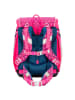 Scout Alpha Neon Safety Schulranzen-Set 4-teilig in pink glow