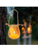 relaxdays 12 x Windlicht in Transparent/ Natur - (H)10 x Ø 8,5 cm