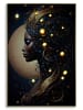 Mauro Ferretti Gemälde auf lackierter Leinwand mit LEDs, 60 x 3,5 x 90 cm