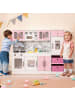 COSTWAY Kinderküche inkl. 22 Zubehörteilen in Rosa