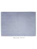 Framsohn 2er Set: Zwirnfrottier BIO Badevorleger "OCEAN" in Blau - (L) 70 x (B) 50 cm