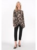 Usha Women Blouse in brown multicolor