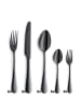 Amefa 30-tlg. Besteckset SIERRA in schwarz