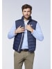 Polo Sylt Steppweste mit Double-Zipper in Blau