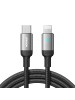Mcdodo Lightning / USB-C PD 20W Schnell-Kabel 1,2m Schwarz