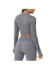 YEAZ RUNWAY Top in schwarz
