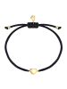 Glanzstücke München Armband Herz aus Edelstahl in gelbgold