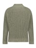 CARTOON Strickpullover mit Stehkragen in Pale Khaki