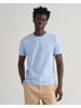 Gant T-Shirt in capri blue