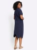 Sieh an! Kleid in marine