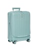 BRIC`s Positano - 4-Rollen Kabinentrolley 55 cm USB erw. (emerald green) in light blue
