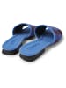 Camper Sandalen " Twins " in Blau - Burgund