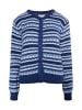 IZIA Damen Cardigan in Marine Mehrfarbig
