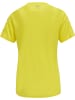 Hummel T-Shirt Hmlcore Damen in BLAZING YELLOW/TRUE BLUE