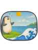 Mr. & Mrs. Panda Sonnenschutz Auto Pinguin Surfer Design ohne Sp... in Weiß