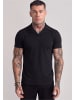 SikSilk Polo Shirt in black