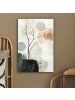 OnlyWow Leinwand Bilder Sandfarben