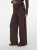mama licious Hose mit weitem Beinschnitt in Chocolate Brown