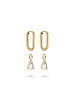 s.Oliver Creolen Elegant Stones in gold