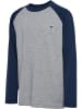 Hummel T-Shirt Hmljr Raglan Kinder in DRESS BLUES