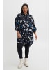 Fransa Langarmbluse FPHELENA TU 1 - 20611767  Longbluse mit All-Over-Muster in Blau