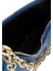 FELIPA Damen Schultertasche Aus Leder in Elektrisches Blau