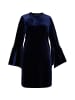 Usha Damen Minikleid Aus Samt in Marine