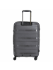 Stratic Straw+ - 4-Rollen-Trolley 66 cm M erw. (dark grey) in dark grey