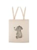 Mr. & Mrs. Panda Shopping Tasche Elefant Biene ohne Spruch in Creme