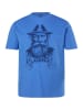 JP1880 Kurzarm T-Shirt in blau