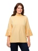 Ulla Popken Sweatshirt in helles gelb