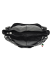 Florence Florence Schultertasche, Henkeltasche, Shopper Leder schwarz ca. 40cm