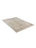 Vivorum Wohnzimmer Teppich – Kurzflorteppich Alena 125 120 x 170 cm in creme - braun