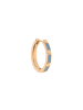 IZIA Women Chain Bracelet in Rose Gold Turquoise