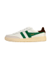 Gola Flache Falcon-Sneaker aus Leder Grün