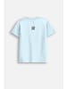 Coccodrillo T-Shirt mit kurzem Ärmel in blau